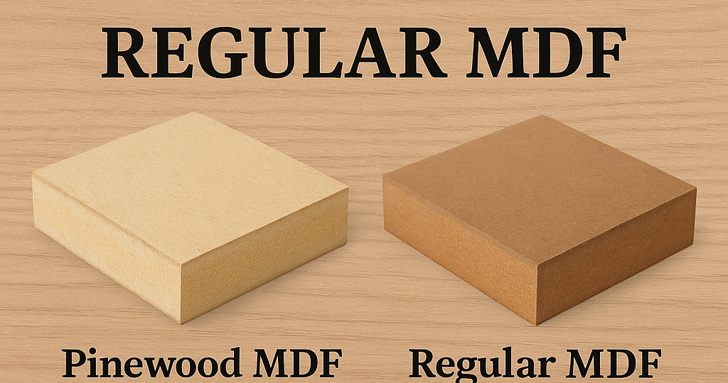 Different Between pinewood MDF and regular MDF