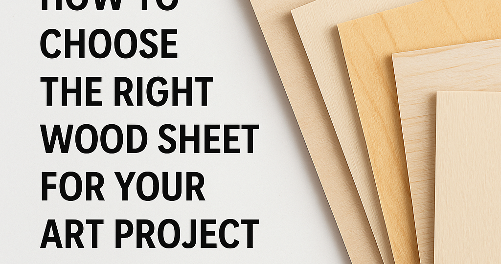 How to choose the right wood sheet for your art project